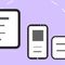 Icon representing digital materials and guides